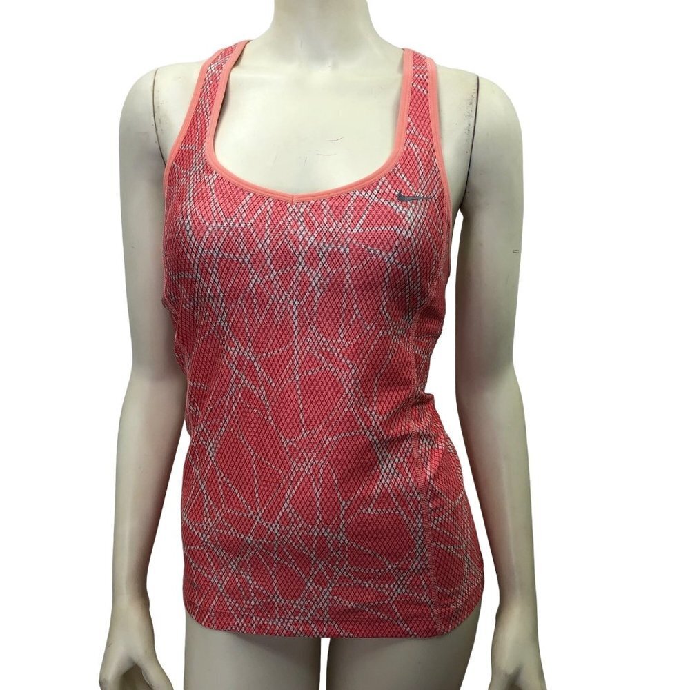 NIKE DRI FIT RACER BACK BUILT IN BRA TANK TOP MD‎